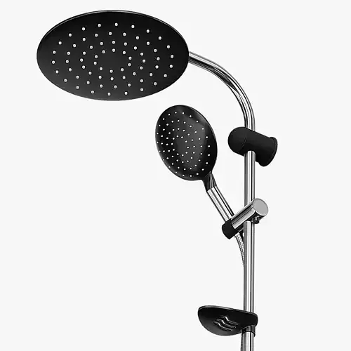 Bathroom Shower 01 3D model