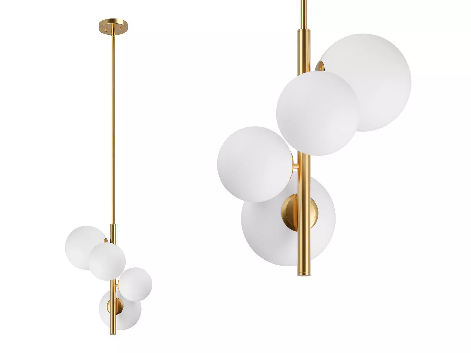 815043 Croco Lightstar Pendant chandelier 3D model_0