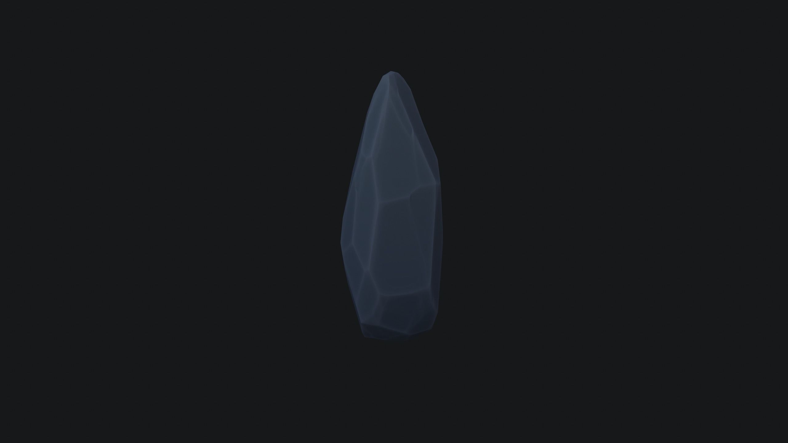 Stylized Rock Pack Low-poly 3D model_5