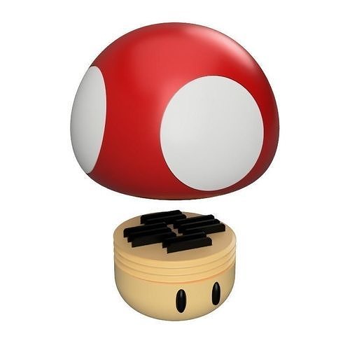 Super Mushroom tools 3D print model