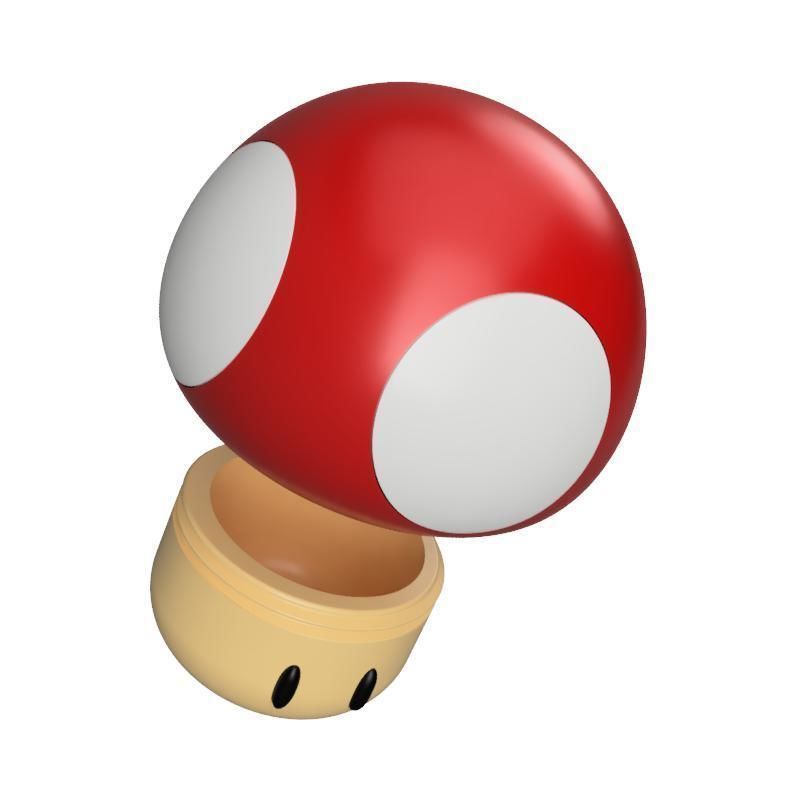 Super Mushroom tools 3D print model_3