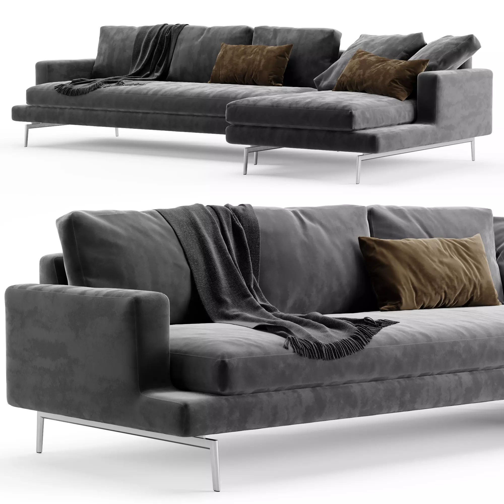 Verzelloni Larsen Sofa 3D model_0