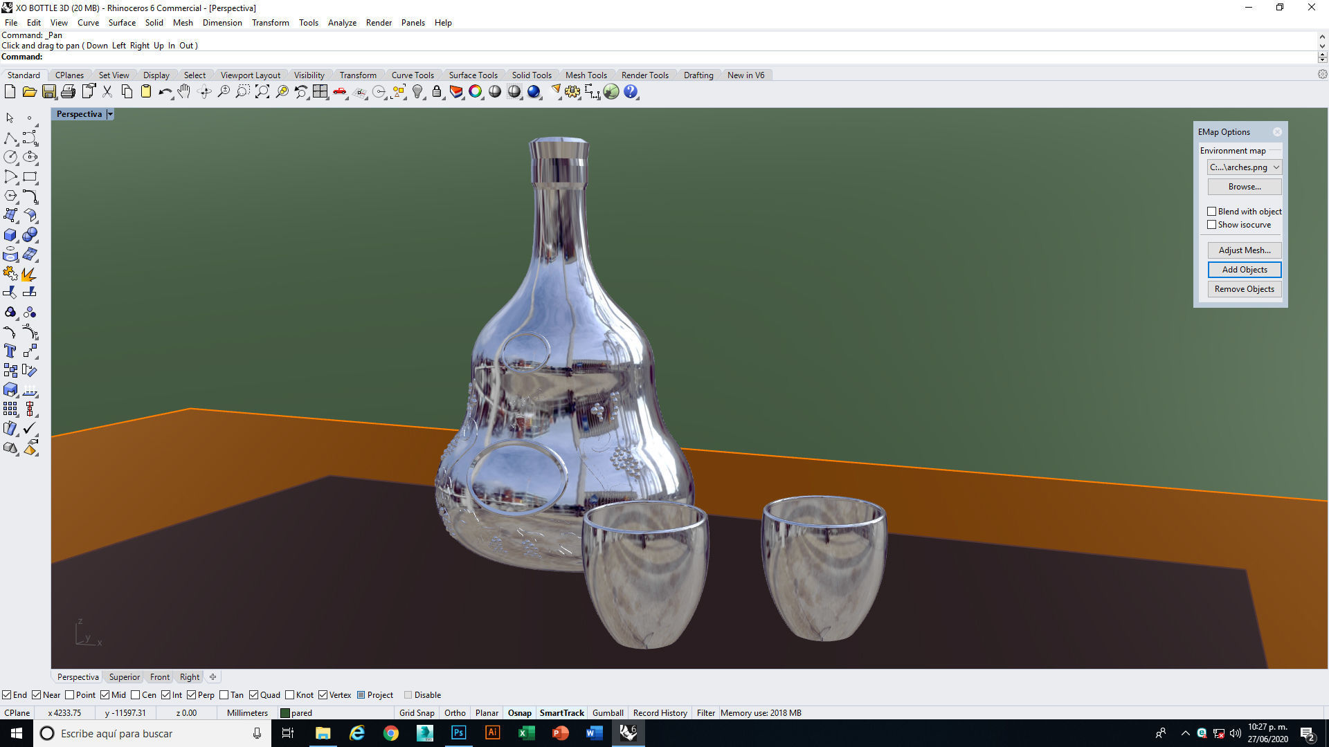 Hennessey XO Cognac 3D model_28