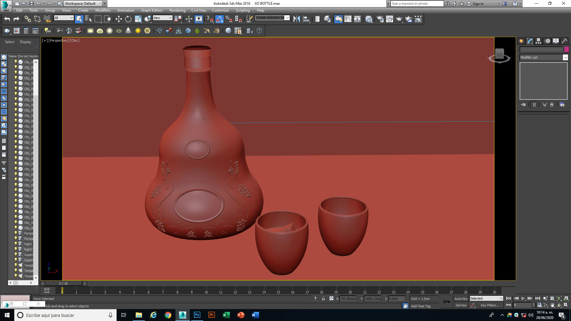 Hennessey XO Cognac 3D model_17