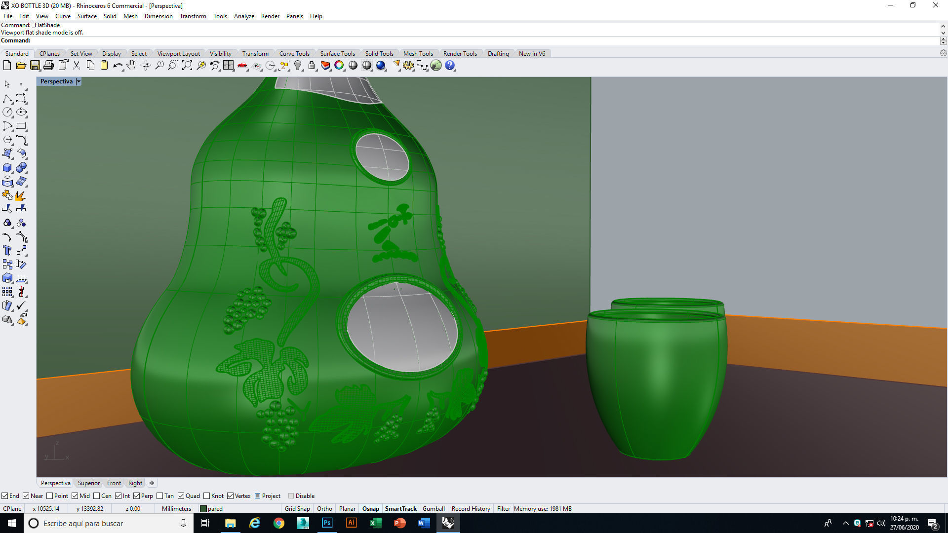 Hennessey XO Cognac 3D model_26