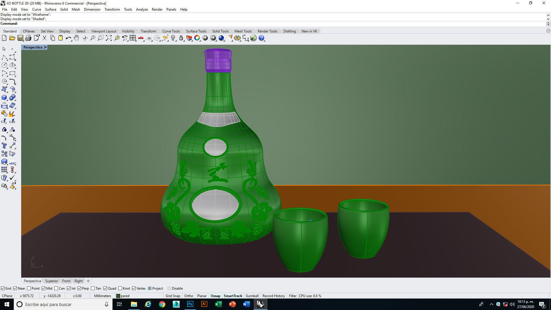 Hennessey XO Cognac 3D model_22