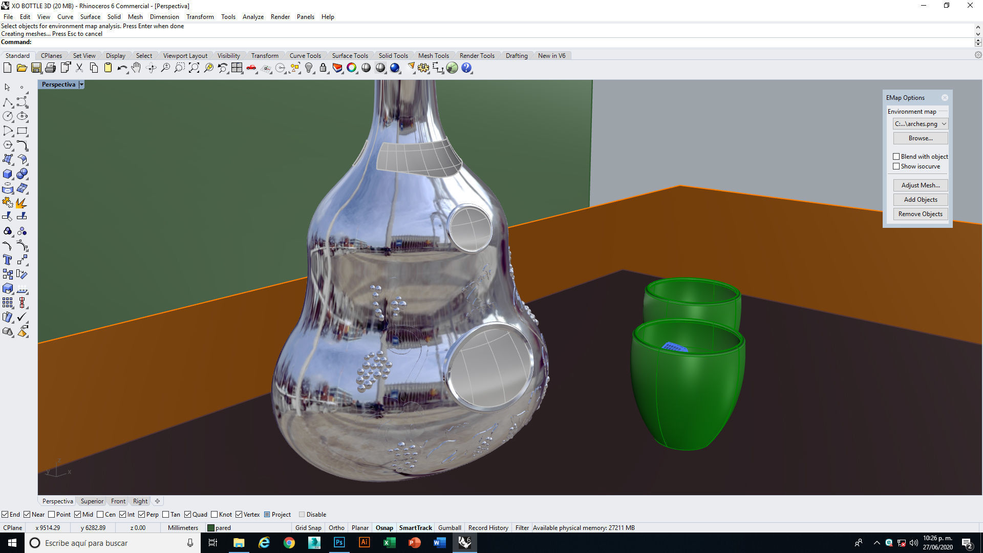 Hennessey XO Cognac 3D model_27