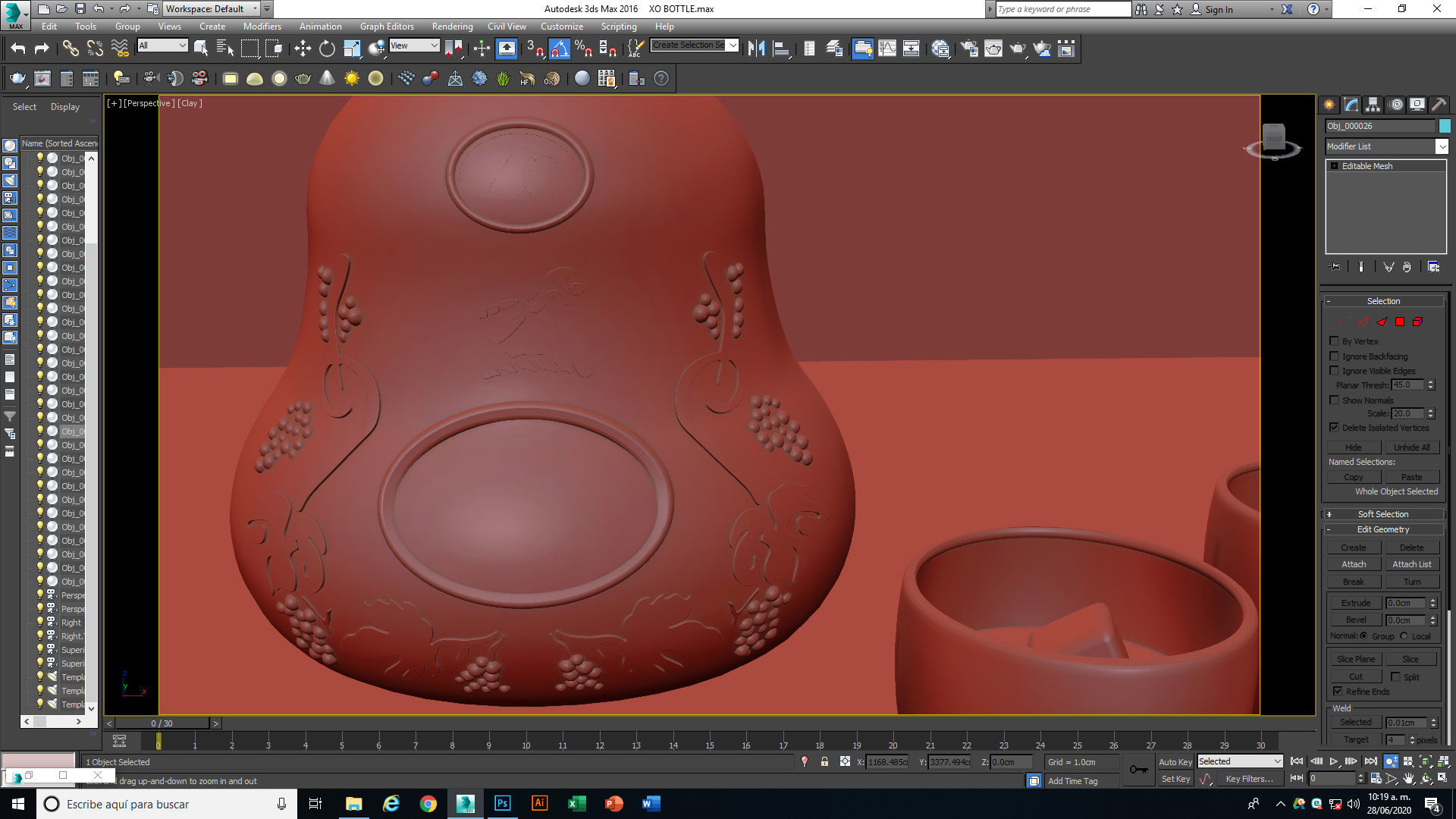 Hennessey XO Cognac 3D model_20