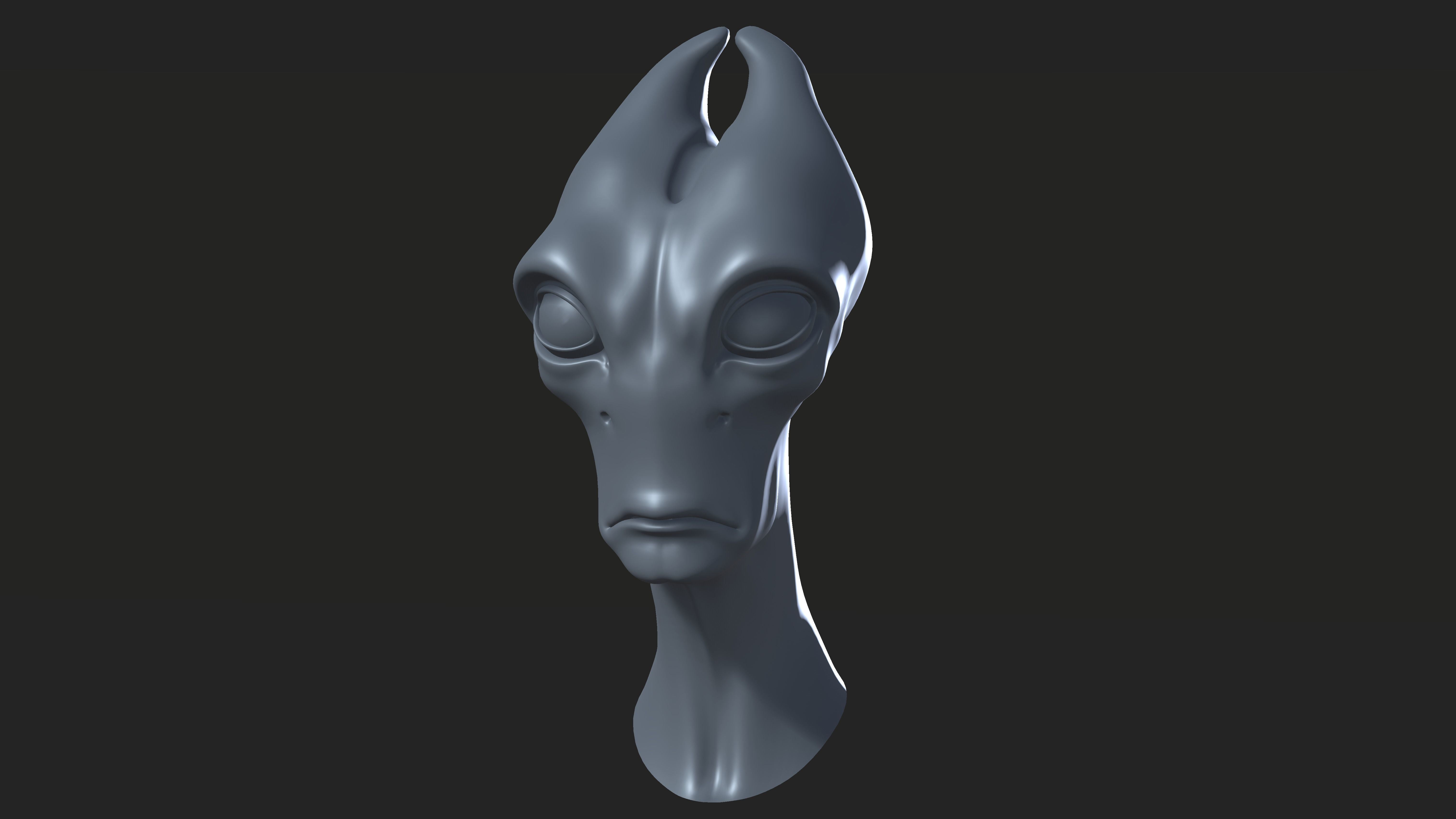 Alien from Mass Effect 3D model_2