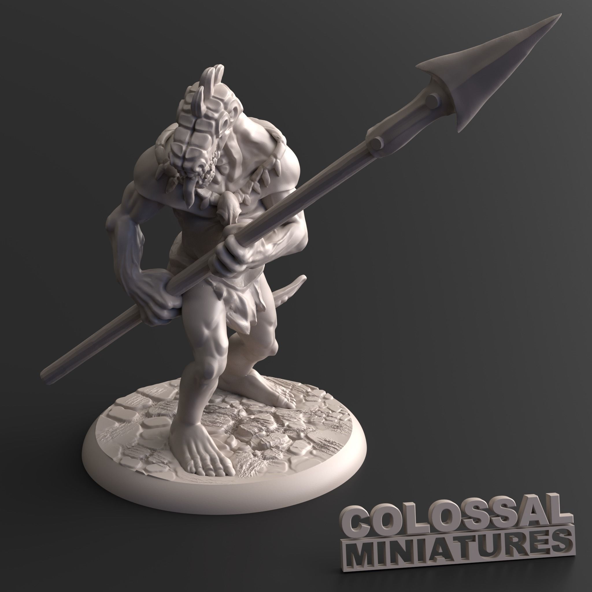 Lizardfolk Swamp Camp Mega Pack 3D print model_17