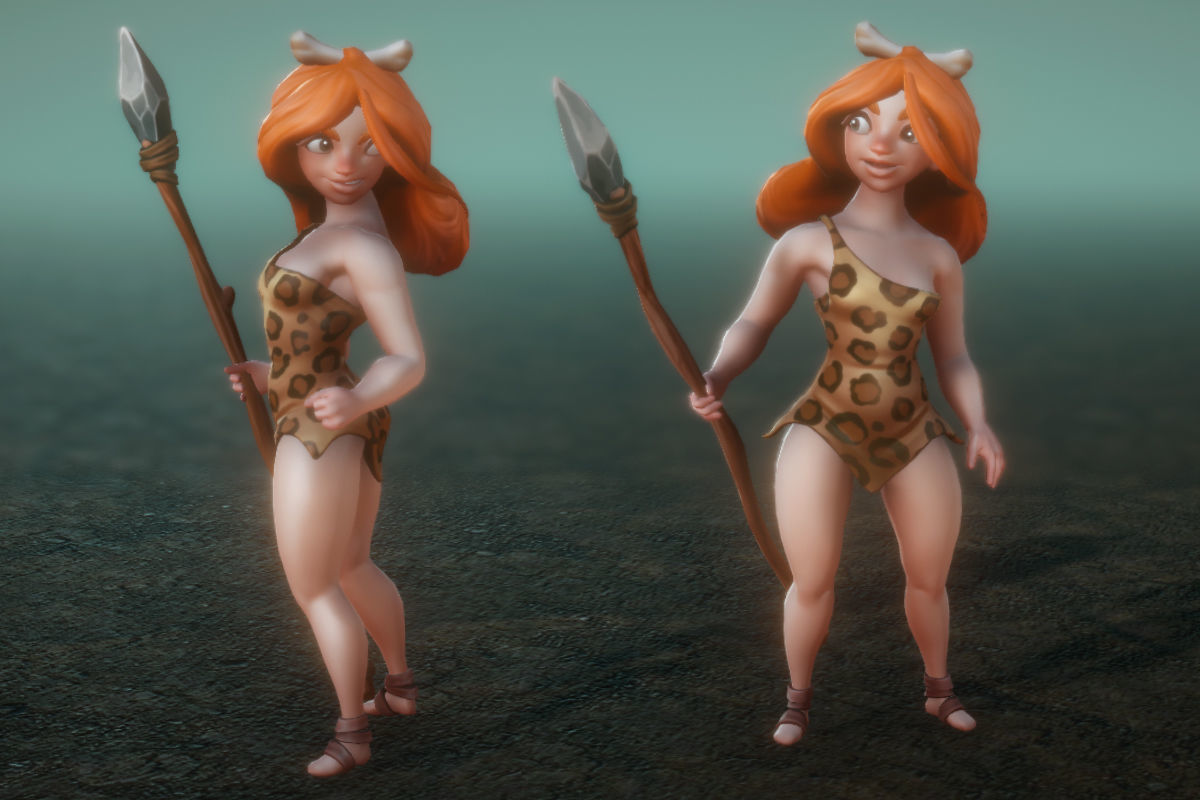 Ice Age Character Pack Low-poly 3D model_8