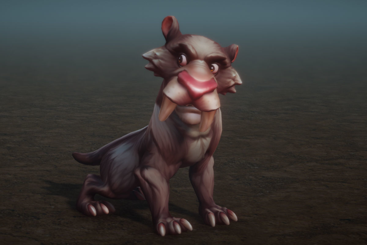 Ice Age Character Pack Low-poly 3D model_15
