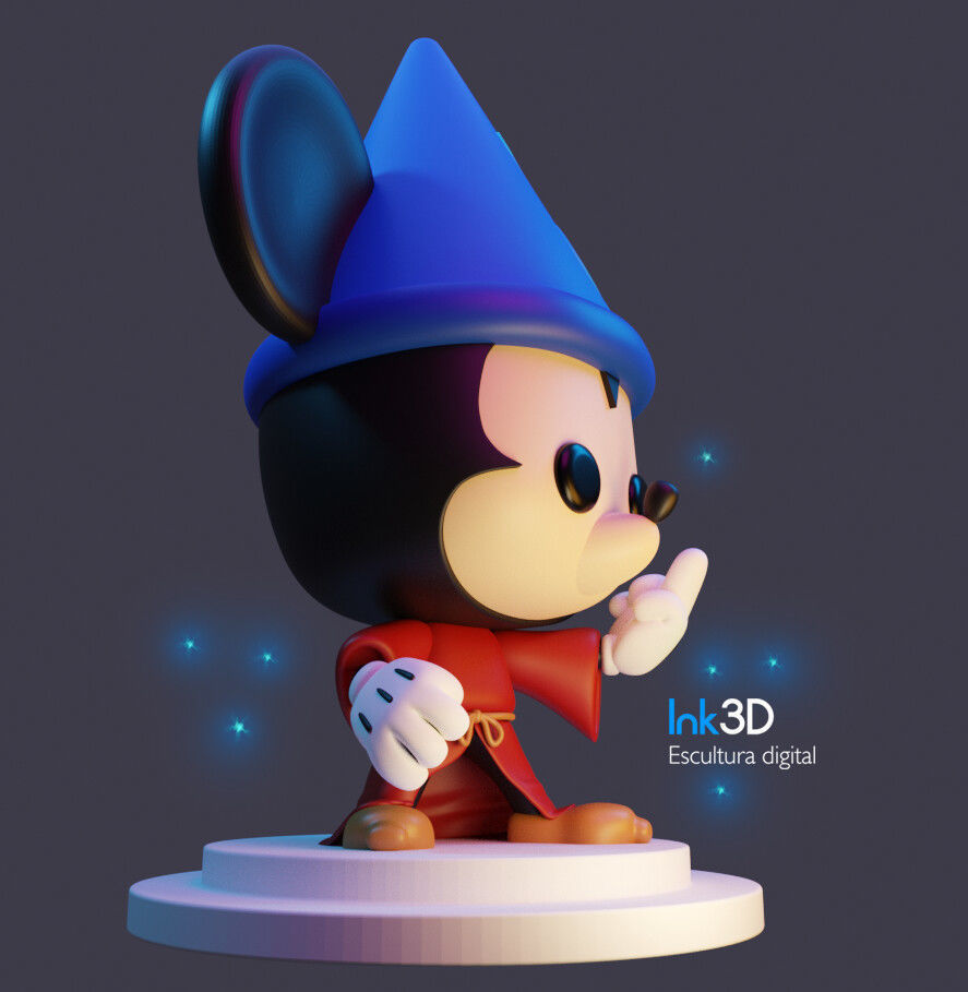Badass Mouse 3D model_2