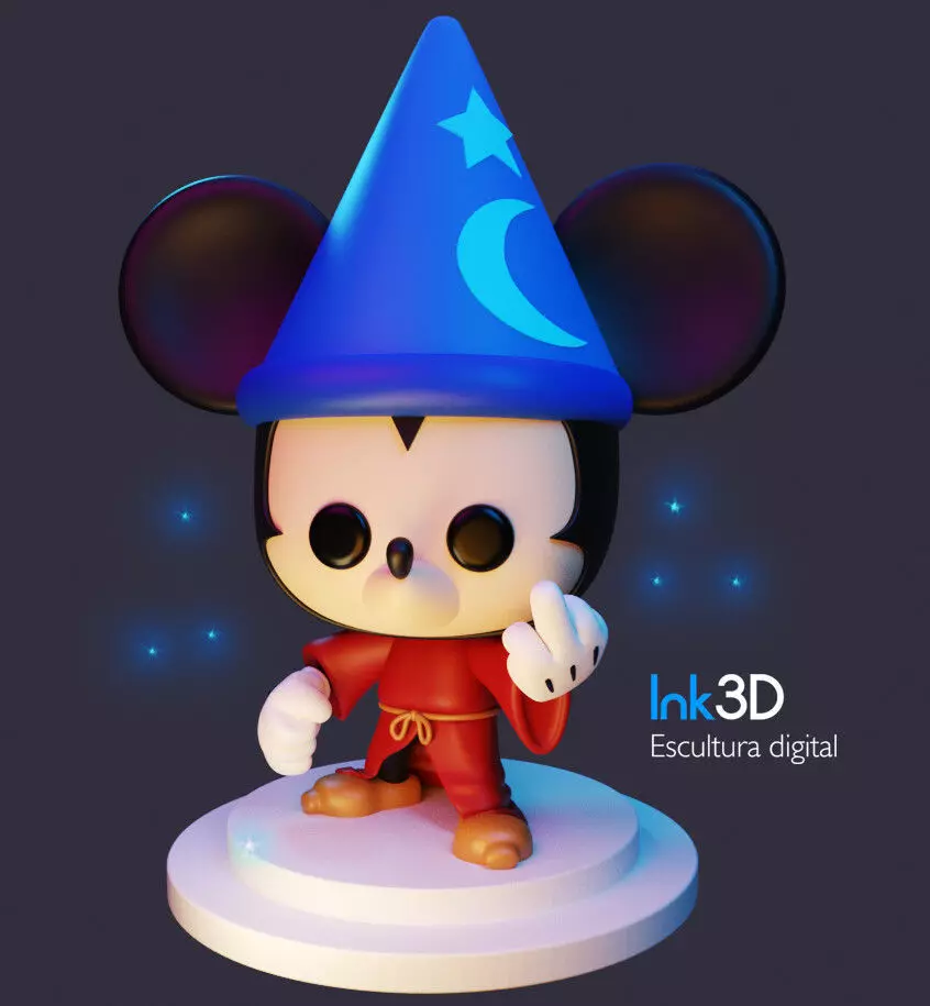 Badass Mouse 3D model_0