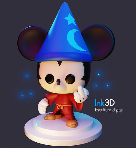 Badass Mouse 3D model