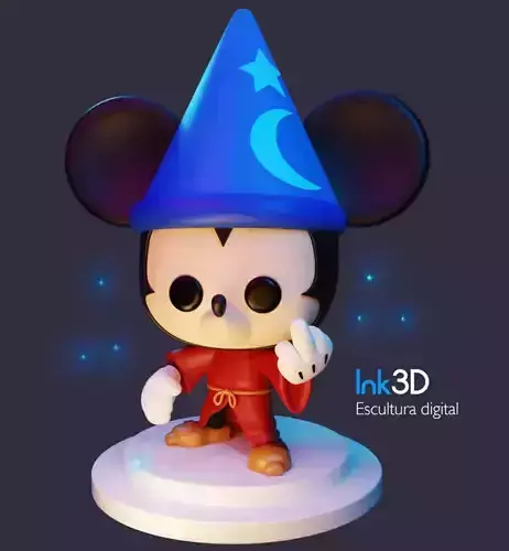 Badass Mouse 3D model