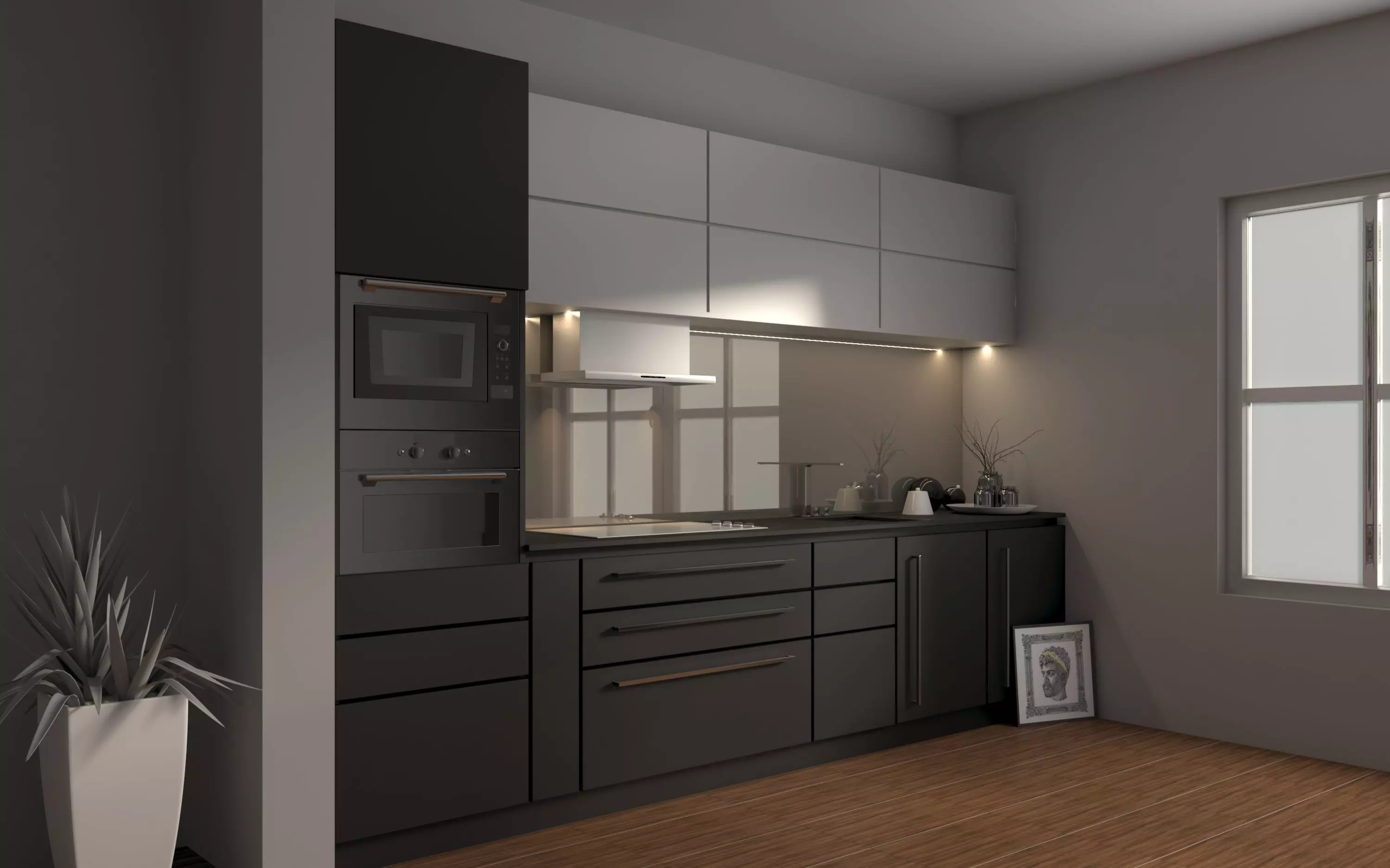 kitchen design  3D model_0