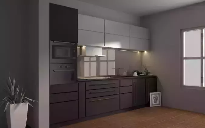 kitchen design  3D model