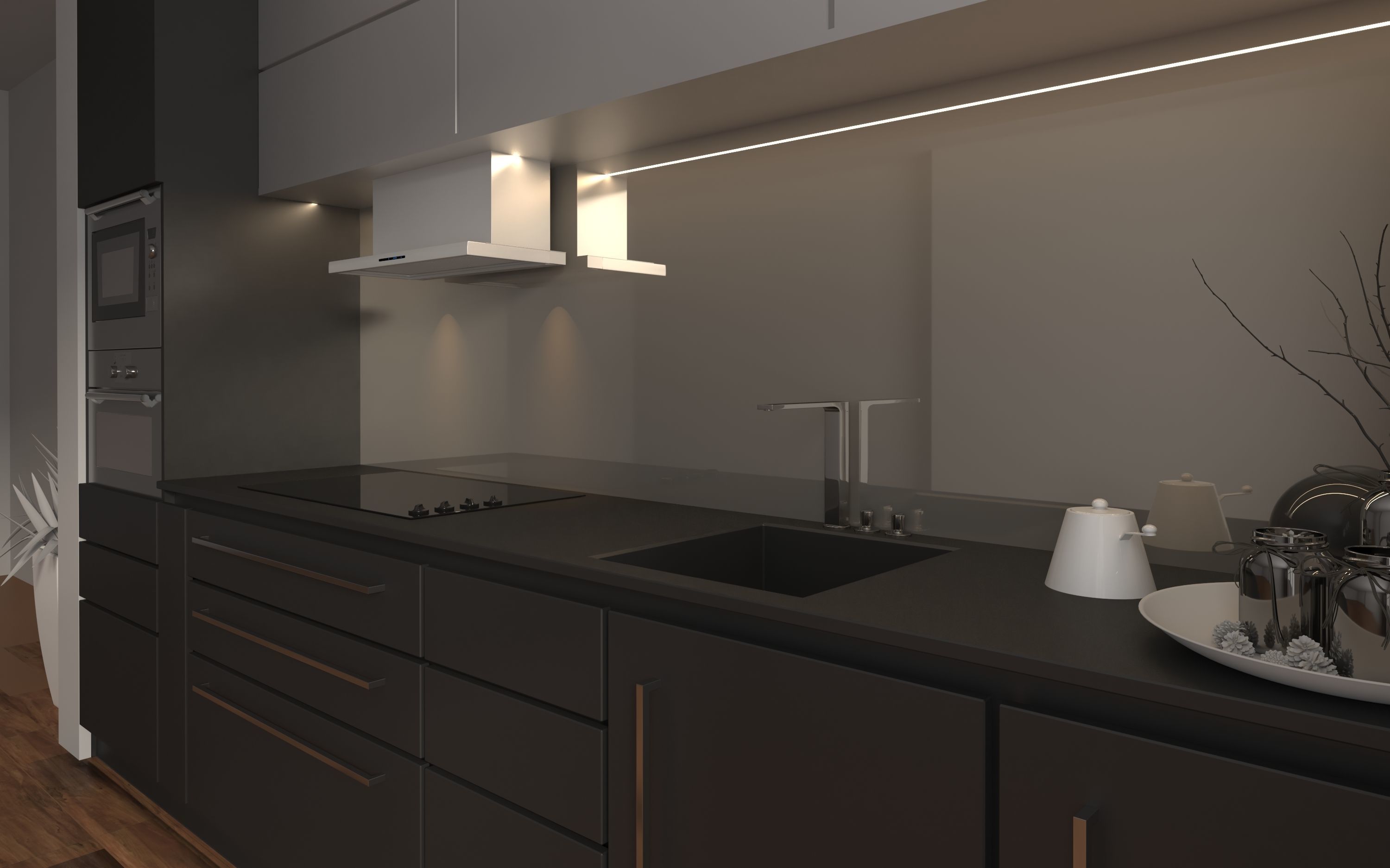 kitchen design  3D model_5