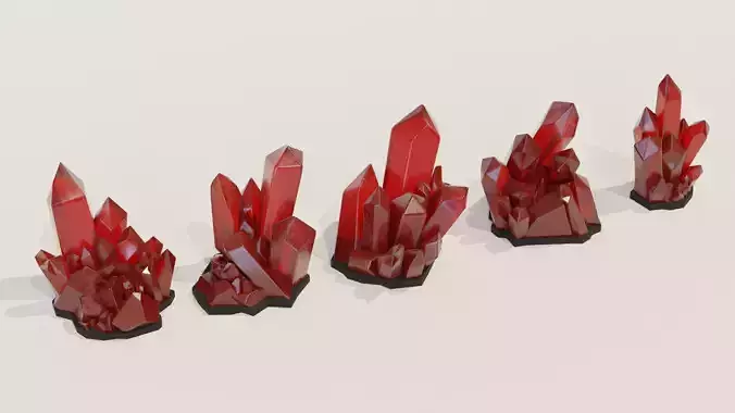 Crystals for 3D Printing 3D print model