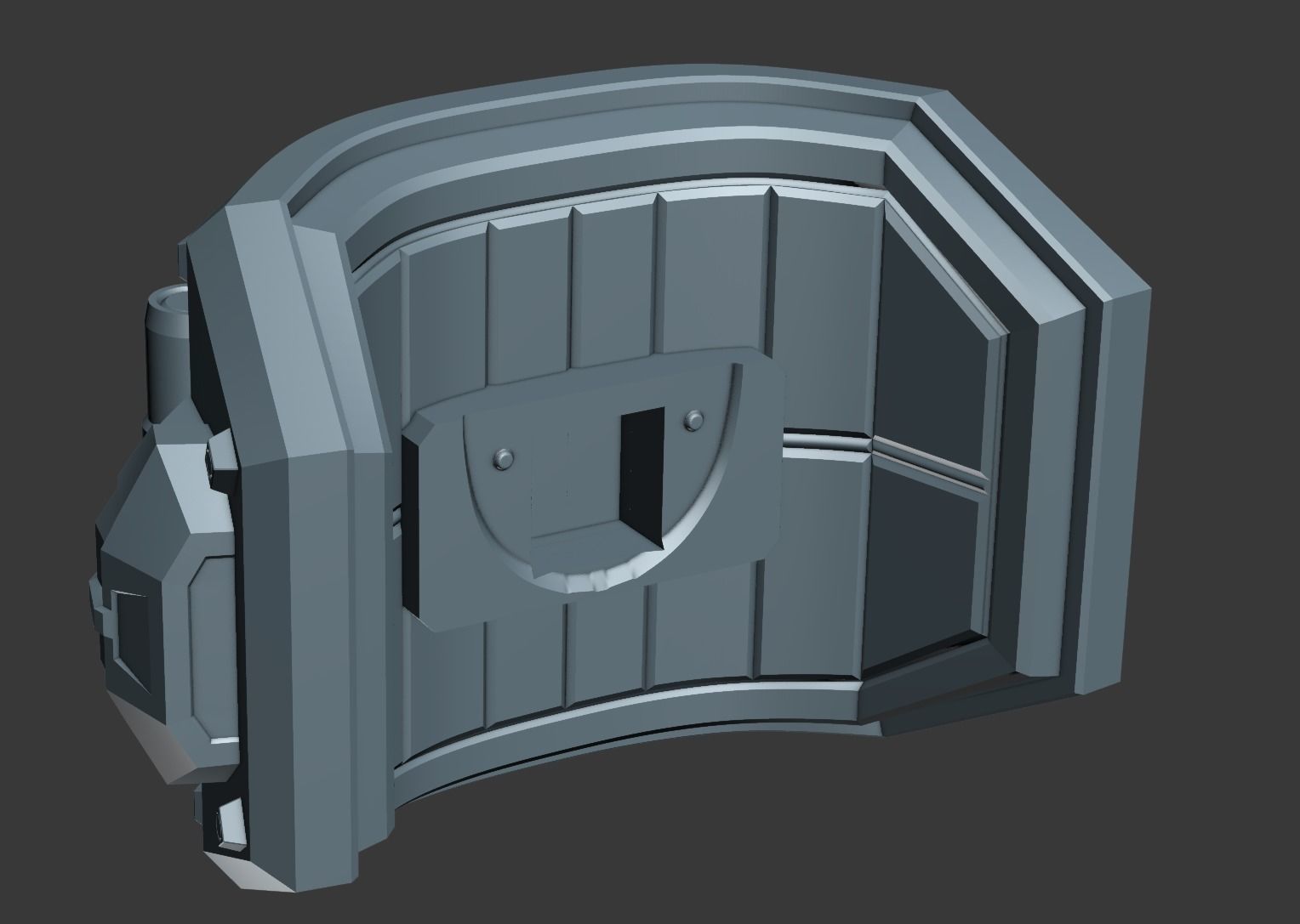 Reach Grenadier Shoulder Wearable 3D Print Model 3D print model_3