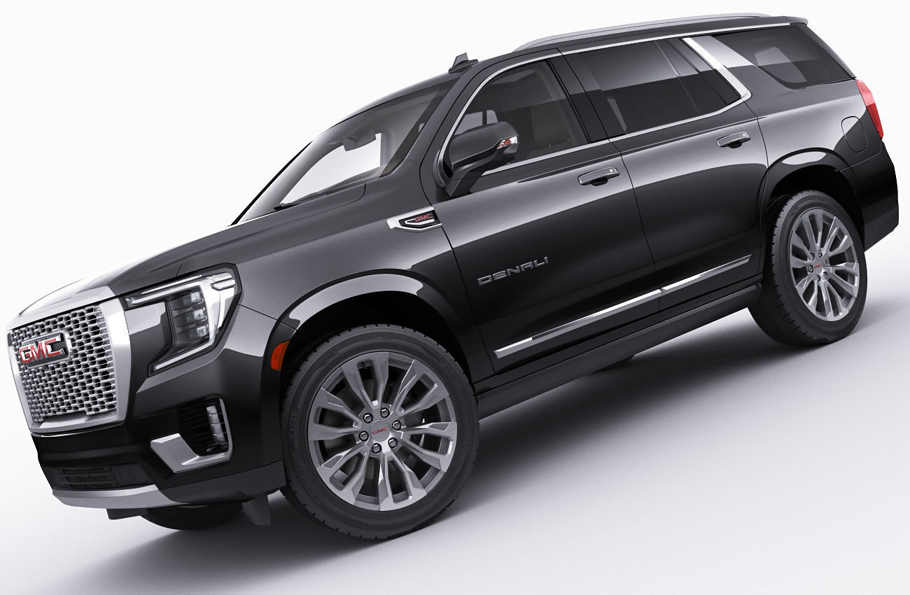 Yukon Denali SUV 2021 3D model_9