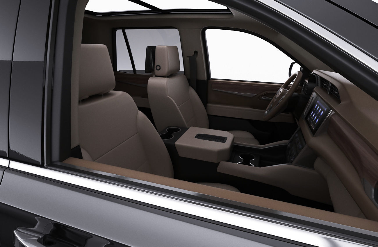 Yukon Denali SUV 2021 3D model_15