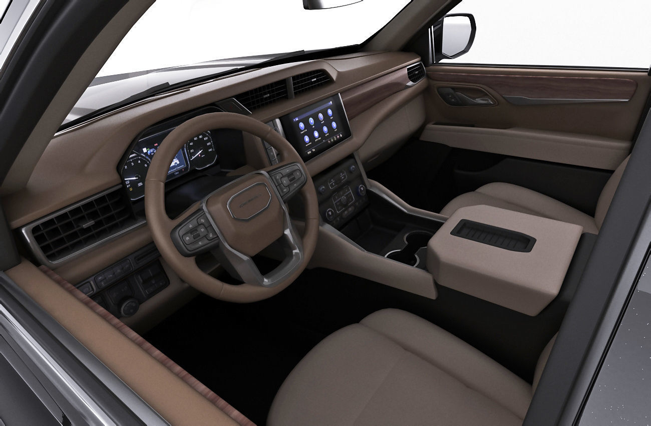 Yukon Denali SUV 2021 3D model_14