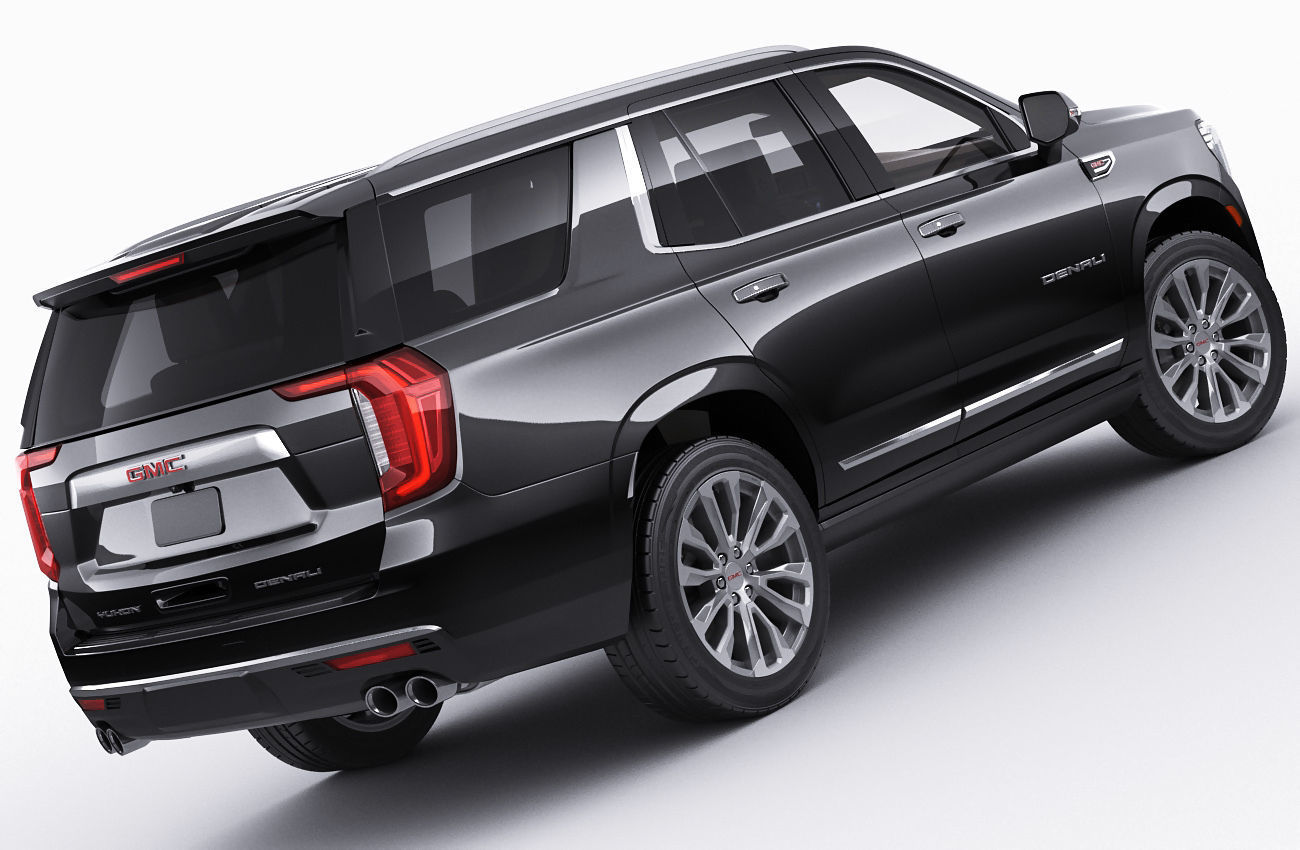 Yukon Denali SUV 2021 3D model_10
