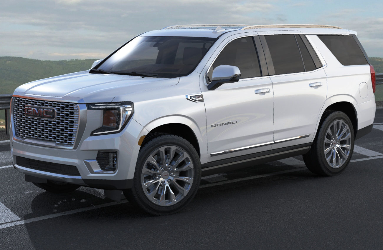 Yukon Denali SUV 2021 3D model_17