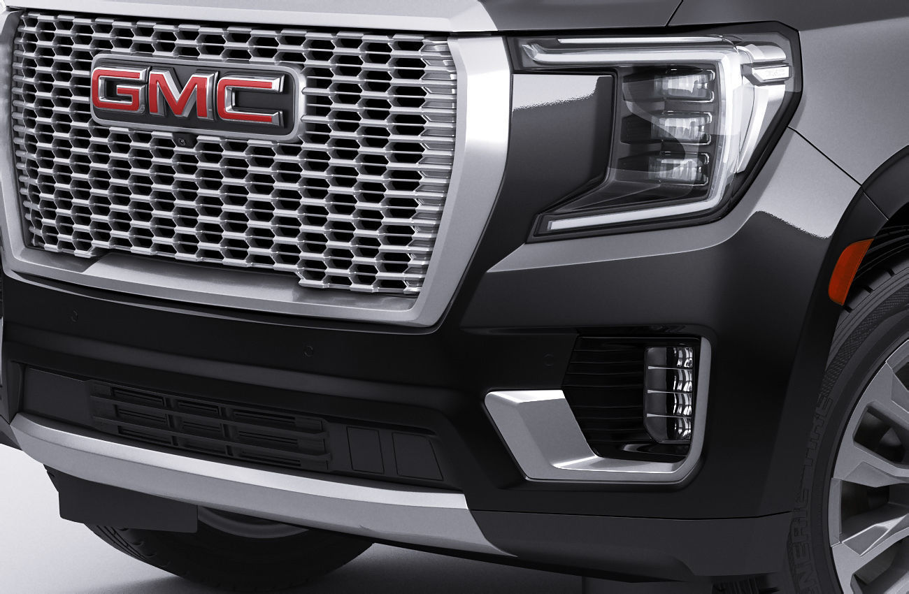 Yukon Denali SUV 2021 3D model_3