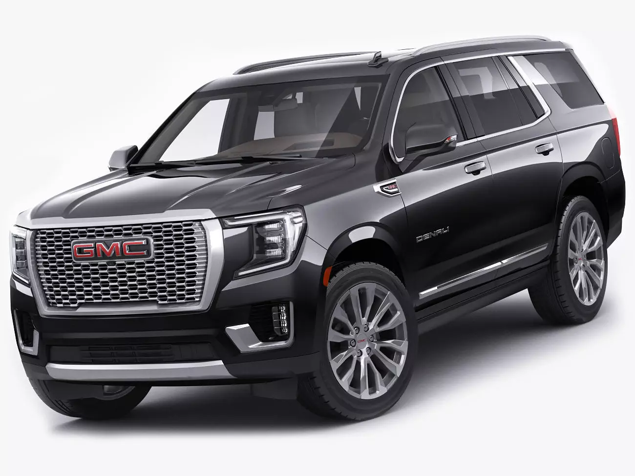 Yukon Denali SUV 2021 3D model_0