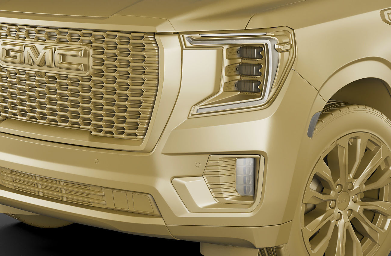 Yukon Denali SUV 2021 3D model_21