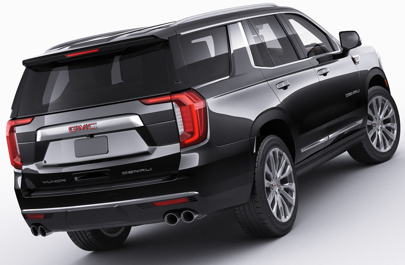 Yukon Denali SUV 2021 3D model_1