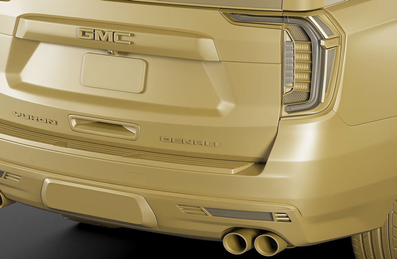 Yukon Denali SUV 2021 3D model_22