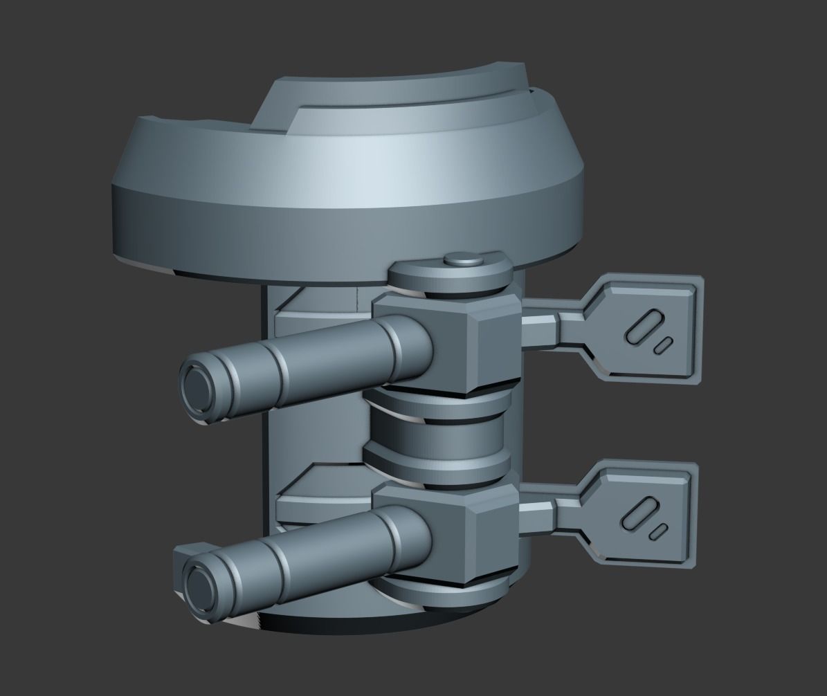 Reach Jumpjet Shoulder Wearable 3D Print Model 3D print model_2