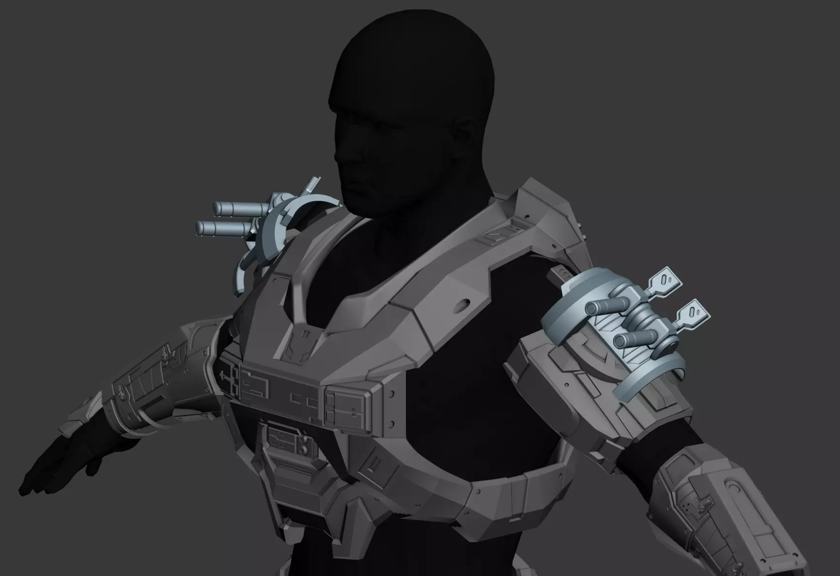 Reach Jumpjet Shoulder Wearable 3D Print Model 3D print model_0
