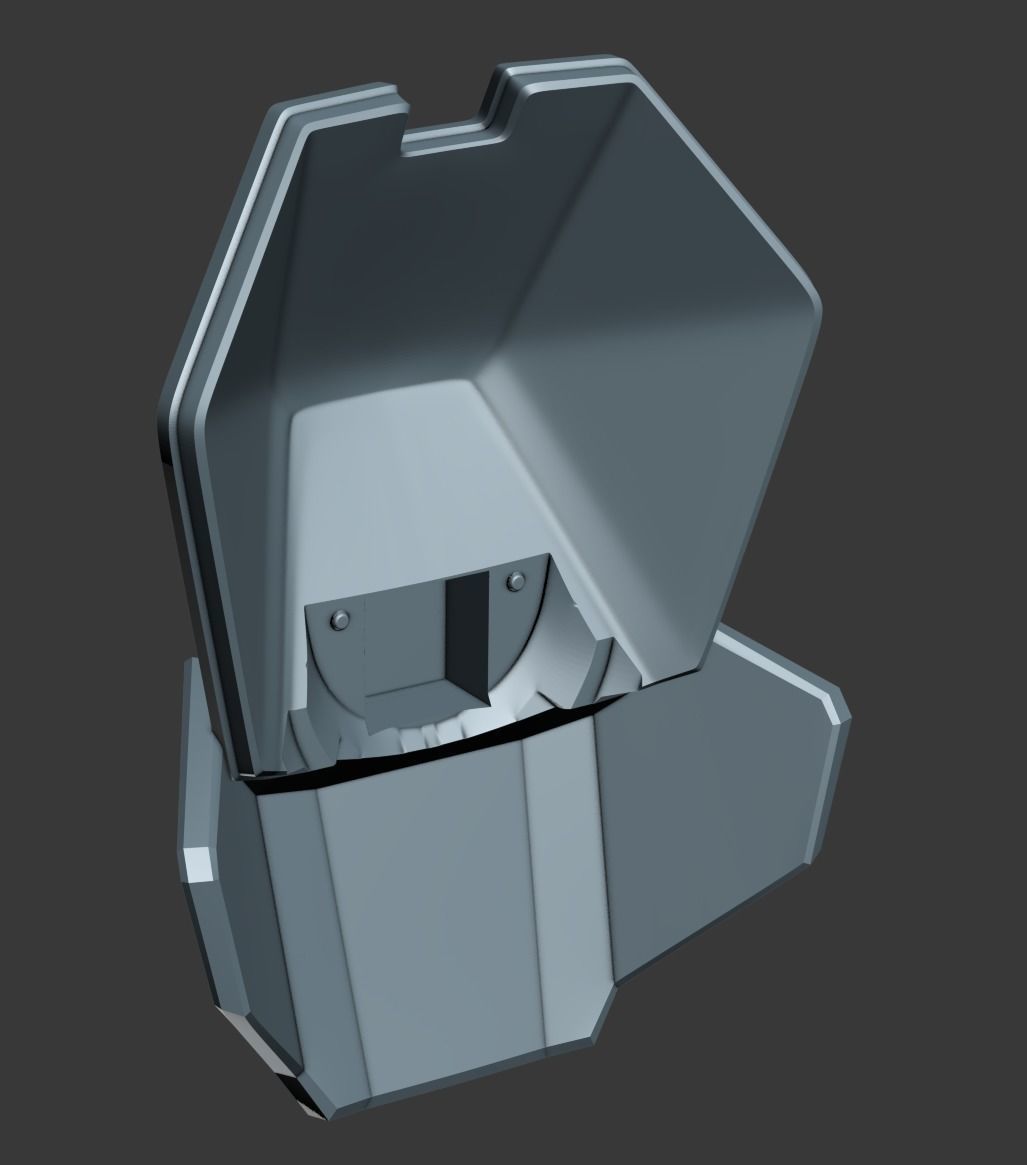 Reach ODST Shoulder Wearable 3D print Model 3D print model_3
