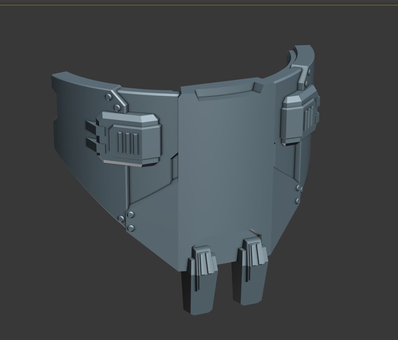 Reach Recon Shoulder Wearable 3D Print Model 3D print model_2