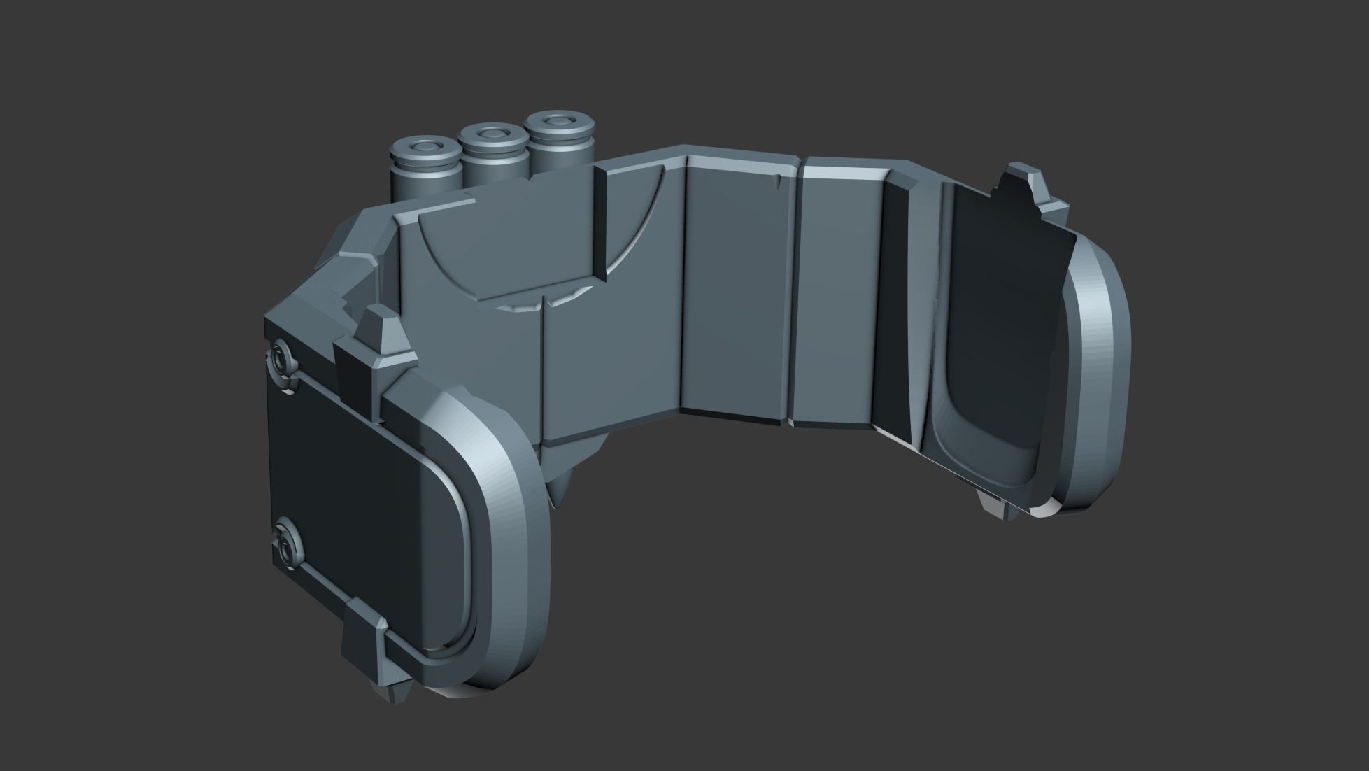 Reach Sniper Shoulder Wearable 3D Print Model 3D print model_2