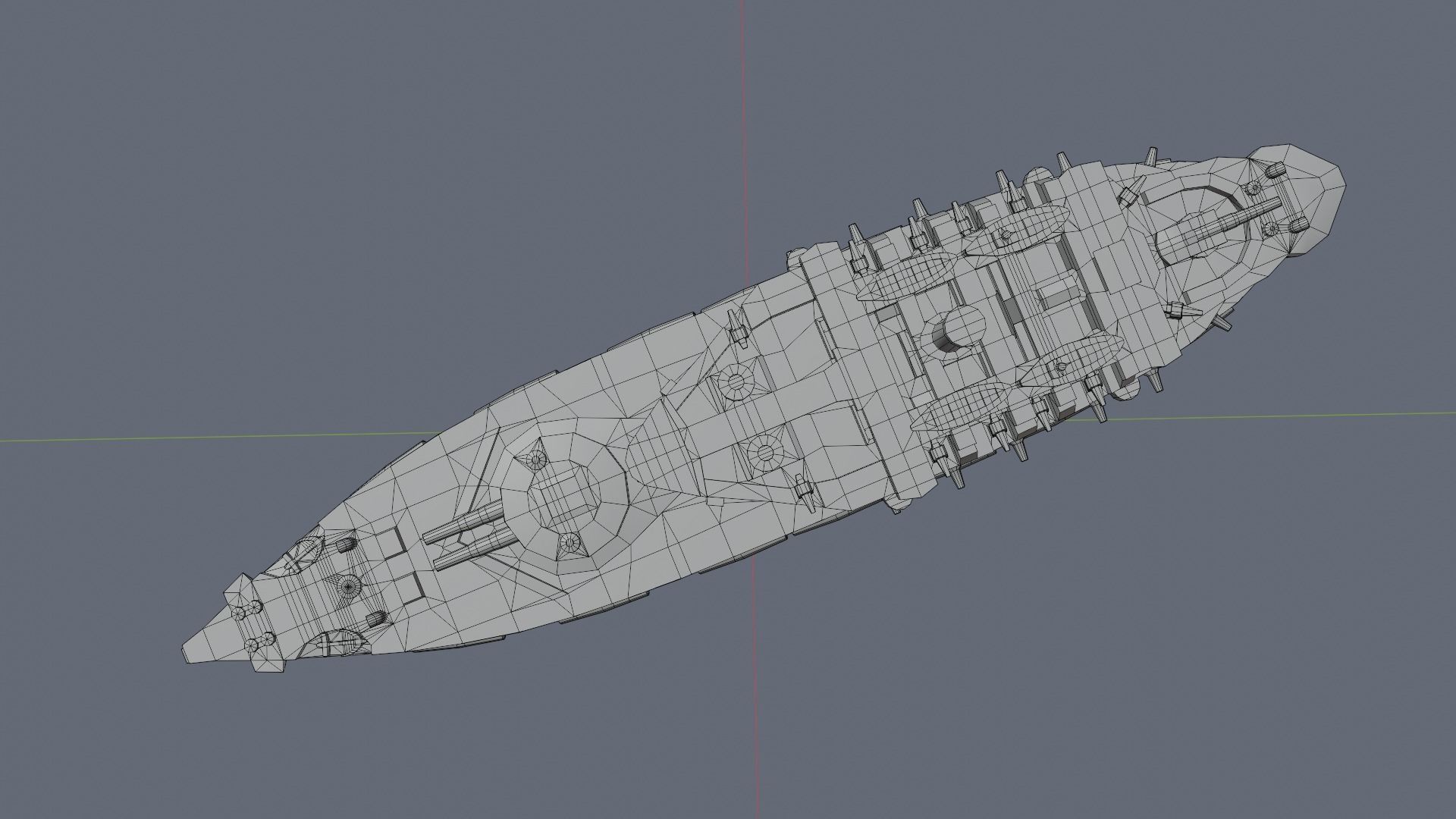 HMS Victoria 1887 3D print model_18