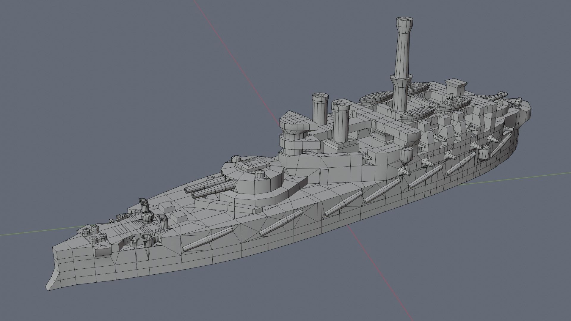 HMS Victoria 1887 3D print model_16