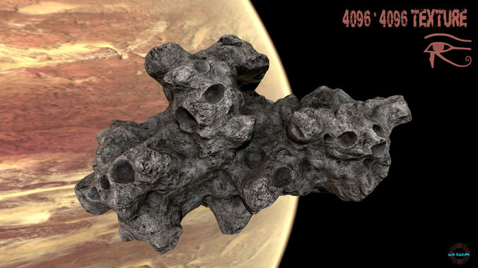 Asteroid 02 3D model