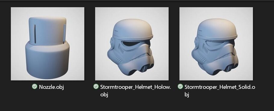 Stormtroop Helmet 3D print Wearable Model 3D print model_4