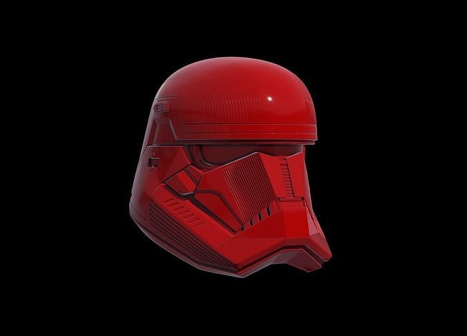 Sith Troop Helmet Wearable 3D Print Model 3D print model