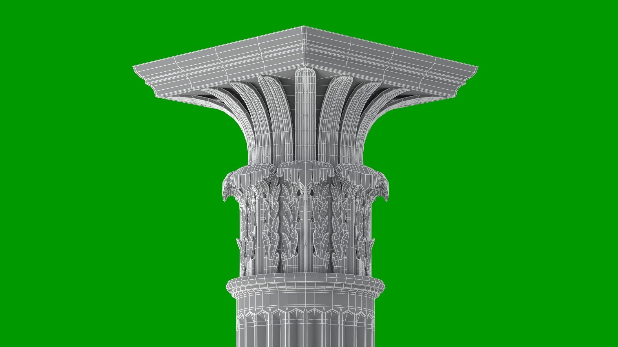8 Classic Columns Collection 3D model_32