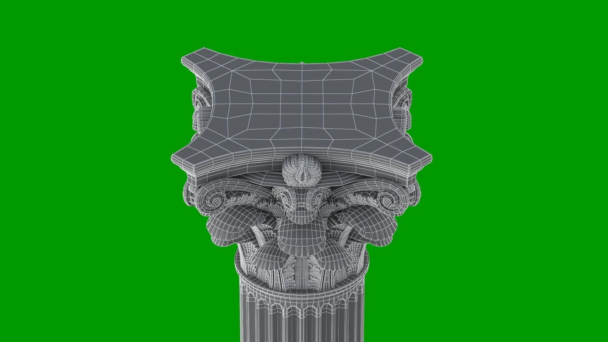 8 Classic Columns Collection 3D model_20