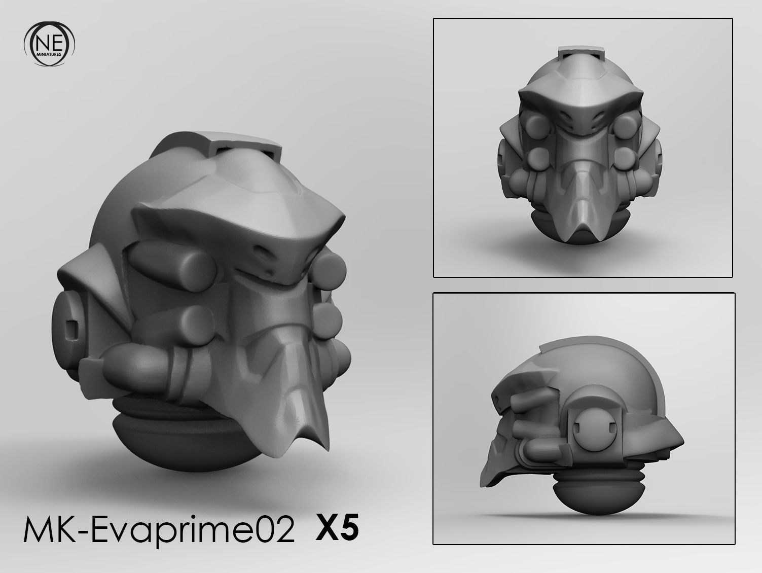 space helmets mk-evangelist 00-02 3D print model_3