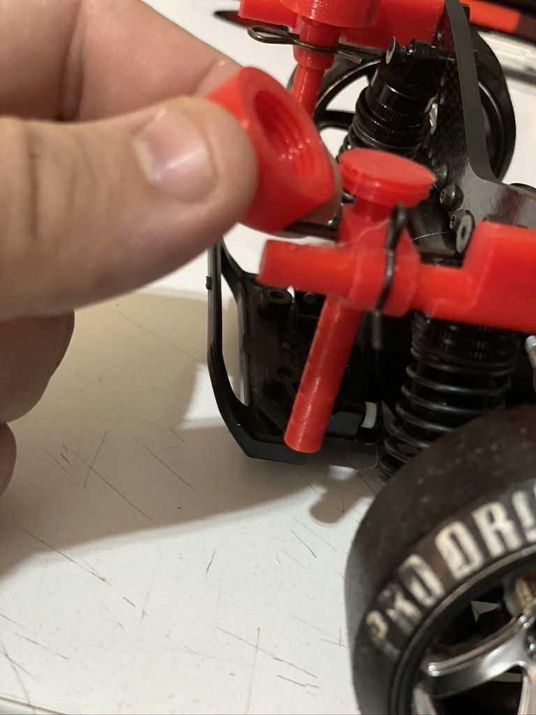 Body Mount 1 10 Magnetic for RC Drift Cars 3D print model_9