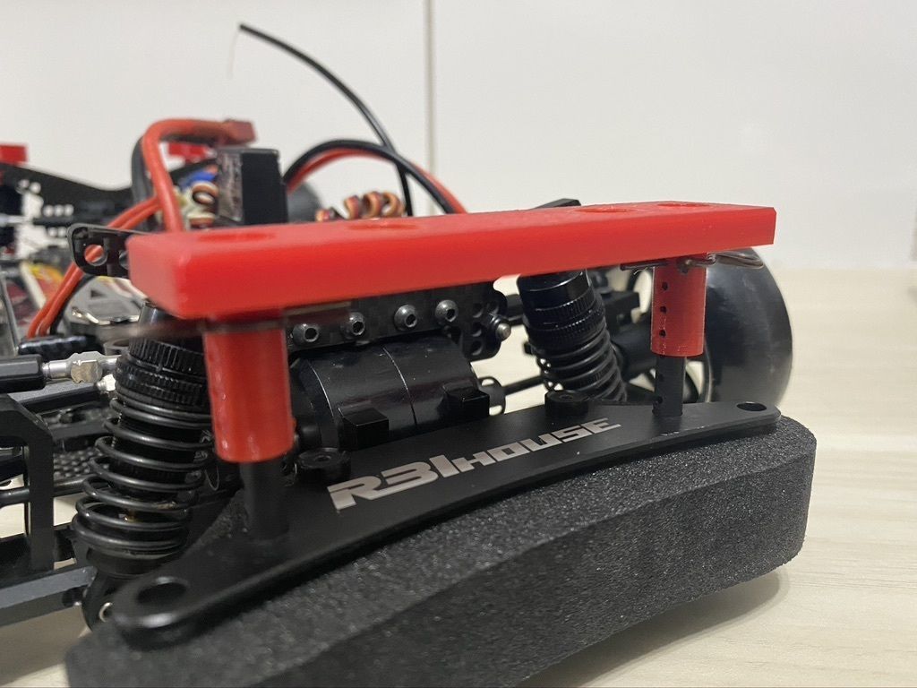 Body Mount 1 10 Magnetic for RC Drift Cars 3D print model_5